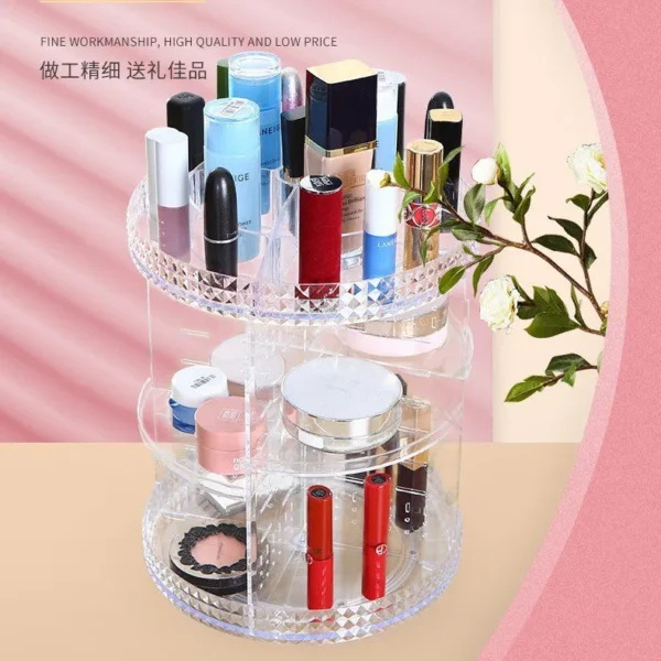 COSMETIC STORAGE RACK
