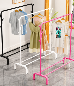 IRON SINGLE POLE CLOTH HANGER