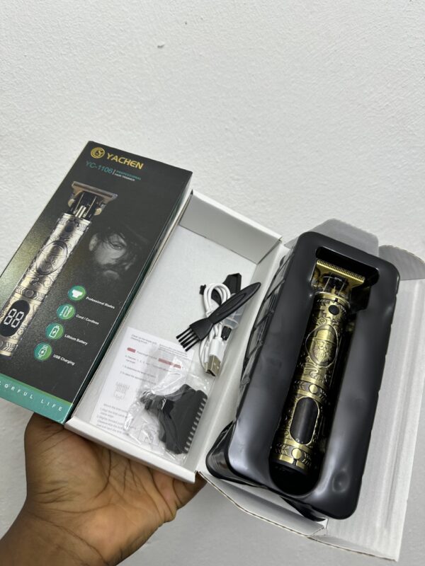 YACHEN BIG RECHARGEABLE HAIR CLIPPER/TRIMMER - Image 2