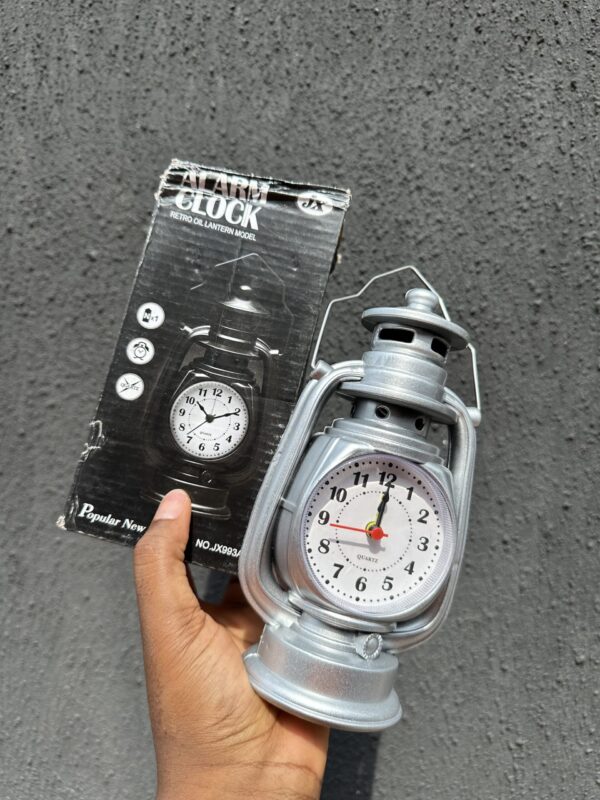 LANTERN DESIGN ALARM CLOCK - Image 2