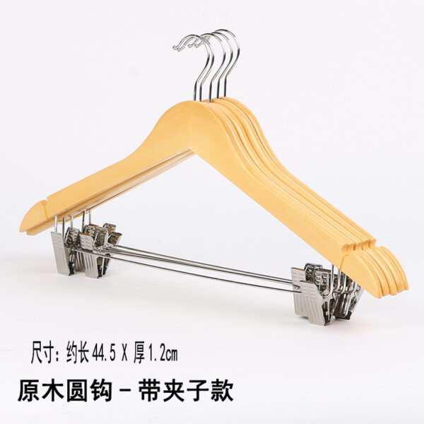 WOODEN HANGER(5 PCS) - Image 2
