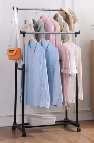 DOUBLE POLE CLOTH HANGER