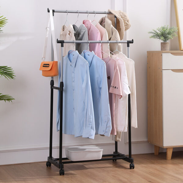DOUBLE POLE CLOTH HANGER
