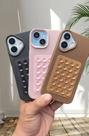 SUCTION/STICK-ON PHONE HOLDER
