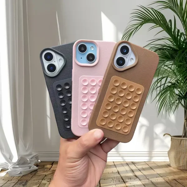 SUCTION/STICK-ON PHONE HOLDER