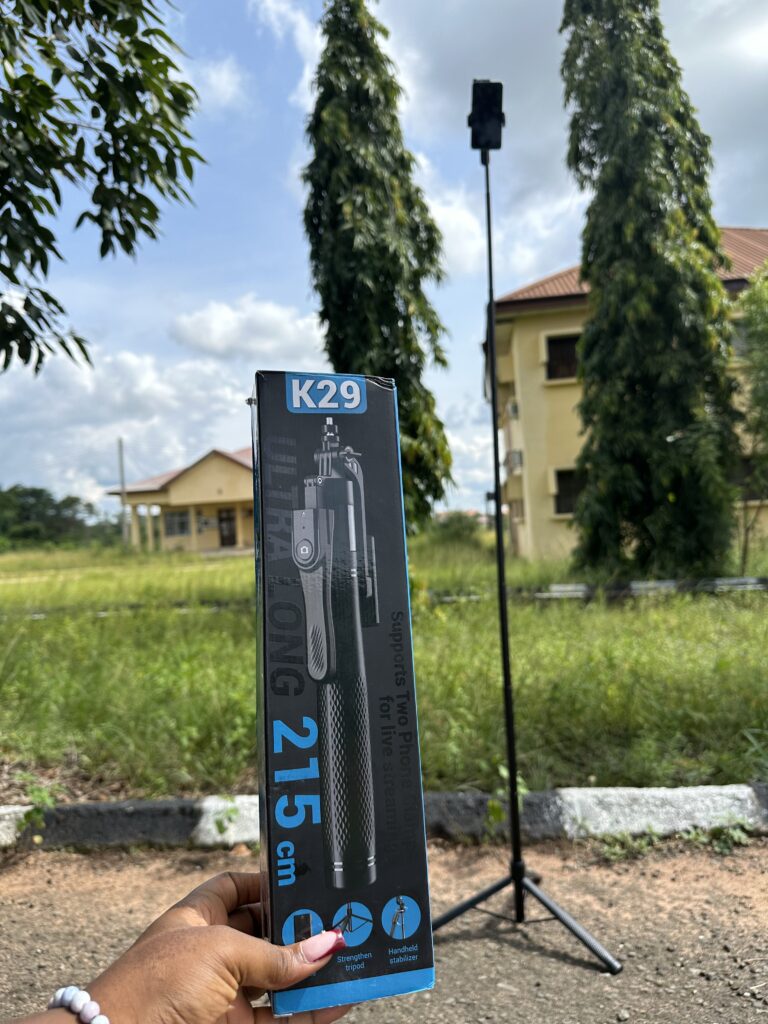 7FT K29 SELFIE STICK/TRIPOD STAND