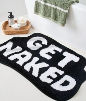 GET NAKED FOOT MAT