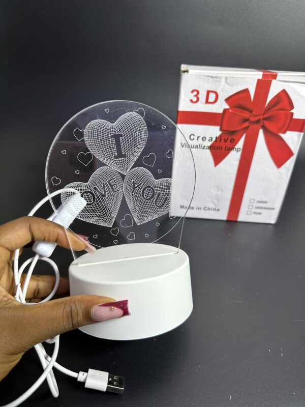3D LAMP LOVE DESIGN - Image 5