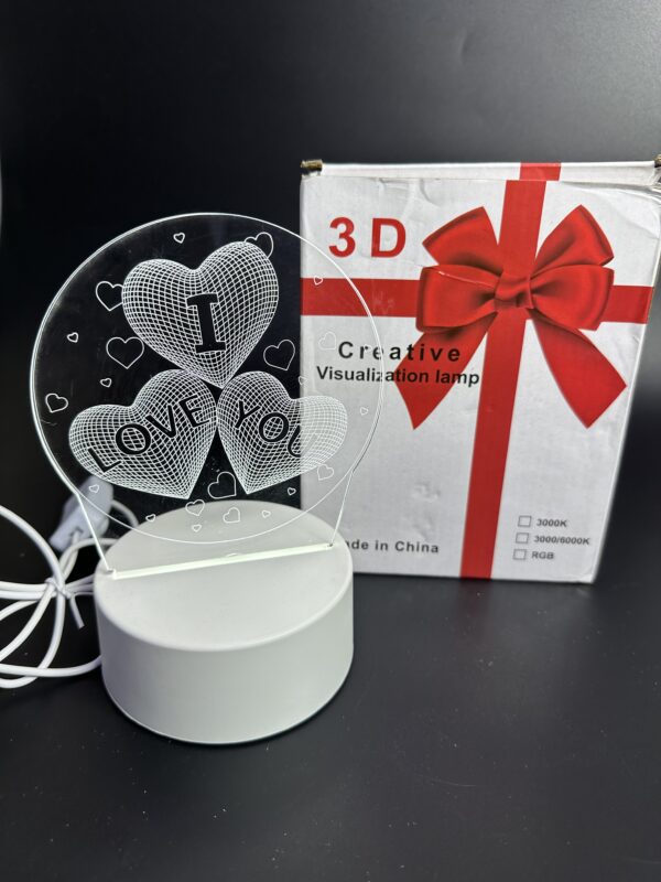 3D LAMP LOVE DESIGN - Image 2