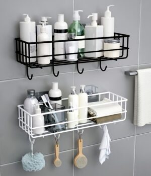 BATHROOM RACK WITH HOOK