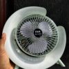 BIG RECHARGEABLE FAN WITH RGB LIGHT