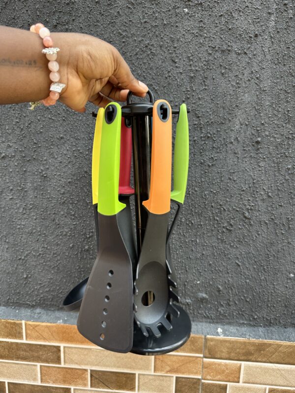 MULTI-COLOR SILICON SPOON SET