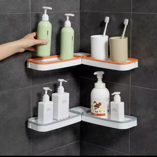2 IN ONE BATHROOM RACK