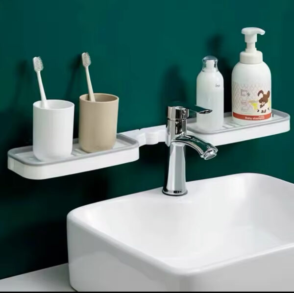 2 IN ONE BATHROOM RACK - Image 3