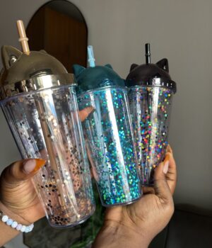 CAT EAR GLITTERS CUP