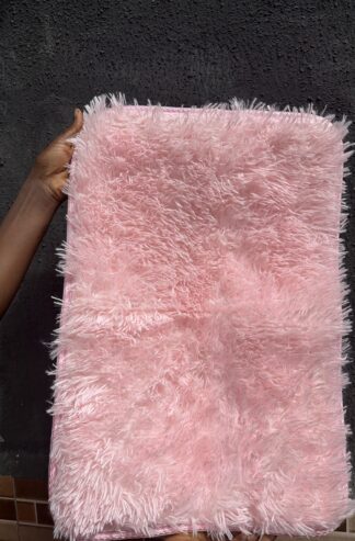 PINK FUR RUG