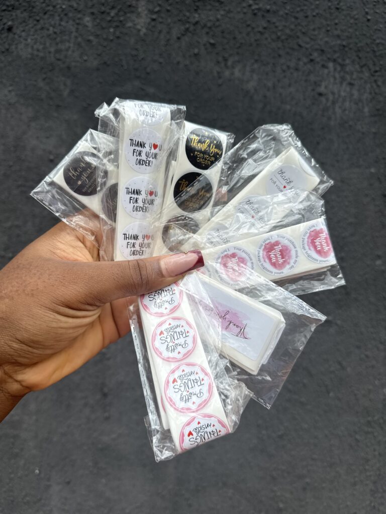 THANK YOU STICKER(100 PCS)
