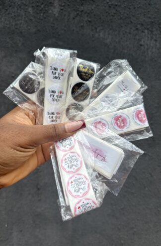 THANK YOU STICKER(100 PCS)