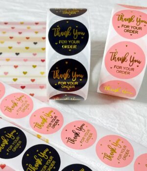 THANK YOU STICKER(100 PCS)
