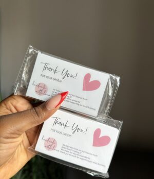THANK YOU CARD (30 PCS) - A