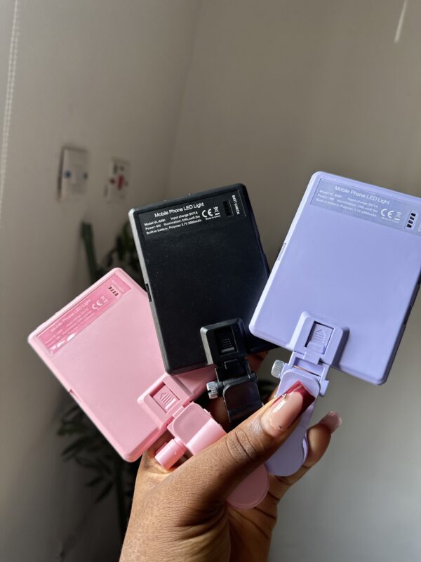 RECHARGEABLE INFLUENCER PHONE CLIP LED LIGHT