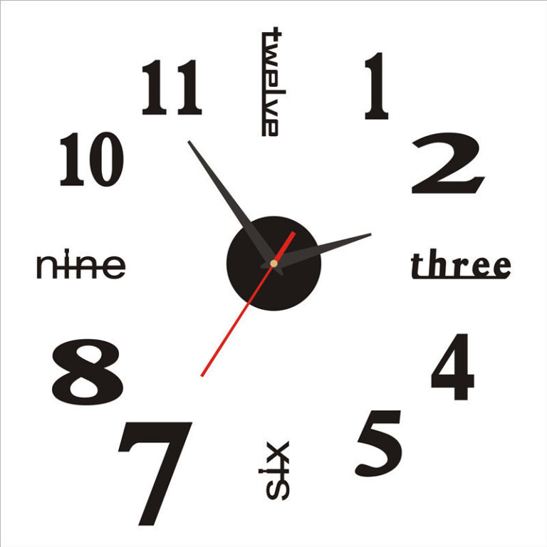 3D DIY CLOCK