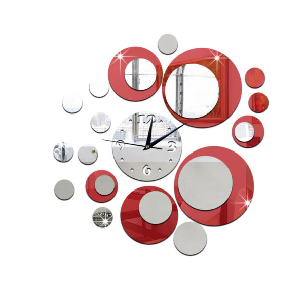 3D ROUND DESIGN  CLOCK