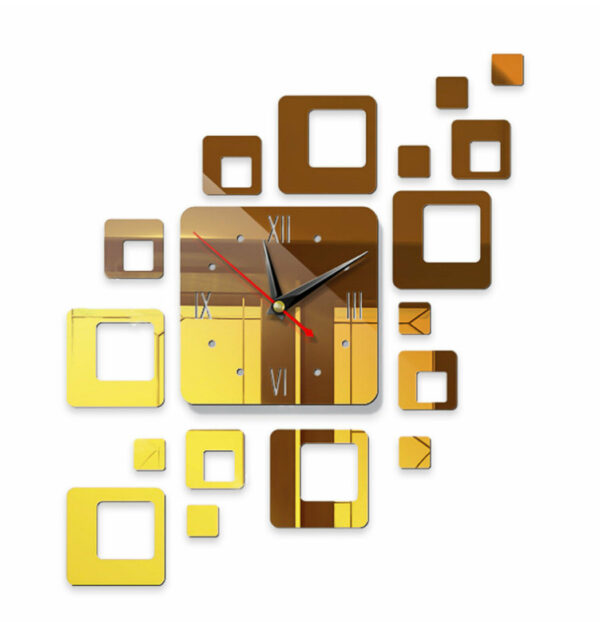 SQUARE 3D DIY CLOCK - Image 2