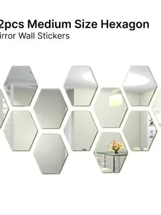 HEXAGONAL DECOR ACRYLIC MIRROR(12)