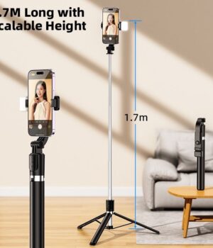 R1 5.5FT SELFIE STICK/TRIPOD STAND