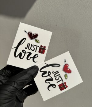 MINI VALENTINE CARD FOR NOTE