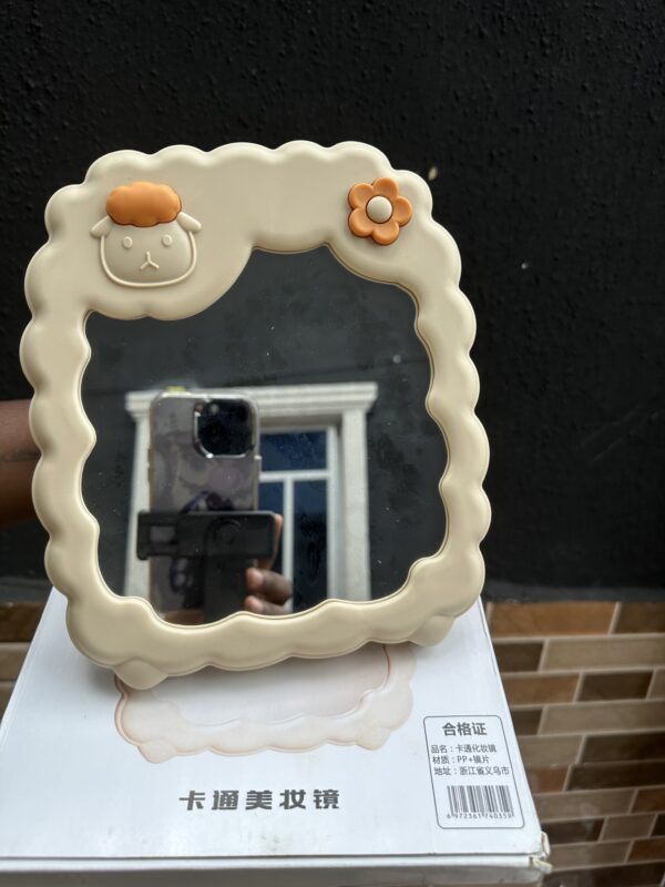 TABLE TOP MIRROR WITH STAND