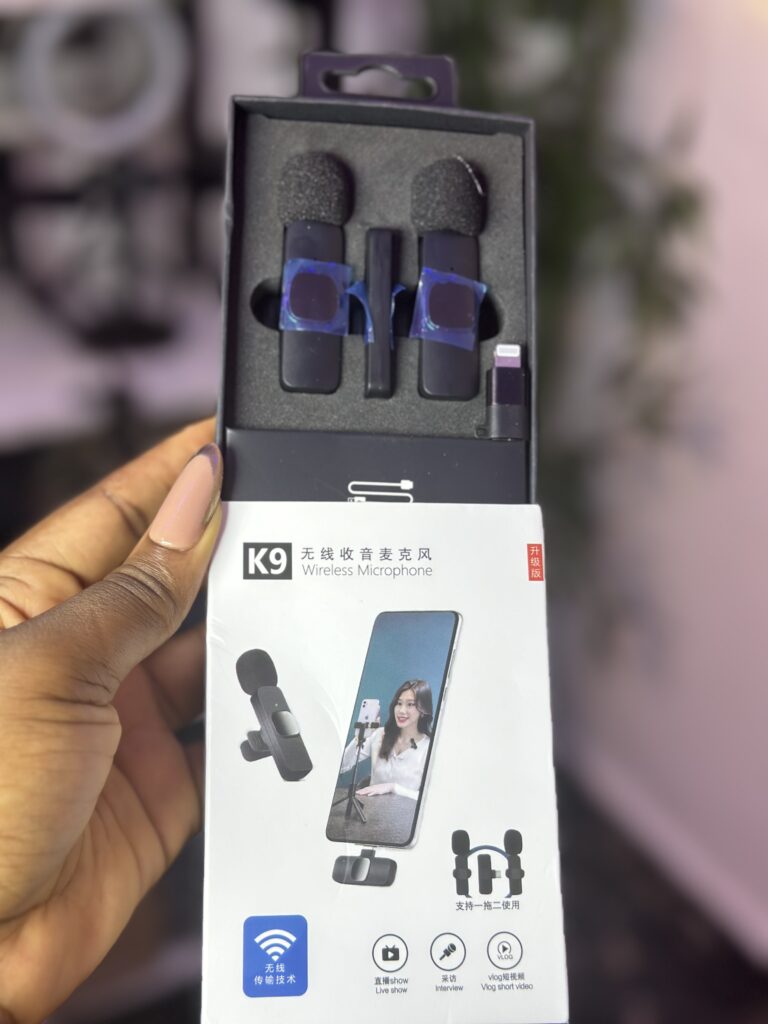 K9 DOUBLE WIRELESS MIC
