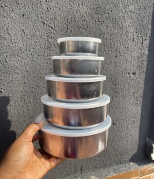 5-IN-1 STAINLESS STEEL PLATE SET