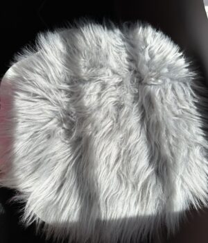 35CM ROUND FUR RUG