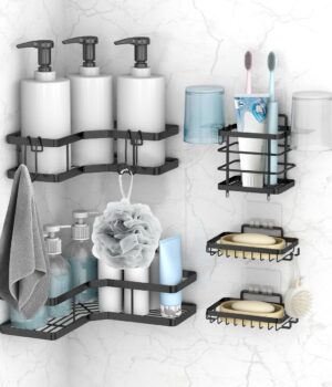 5 IN ONE BATHROOM RACK