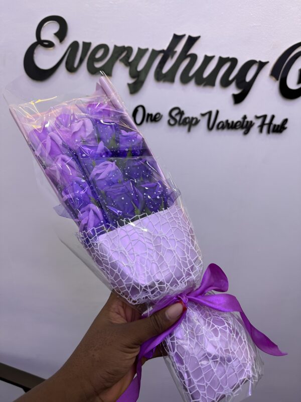 FLOWER BOUQUET WITH CARD - Image 6