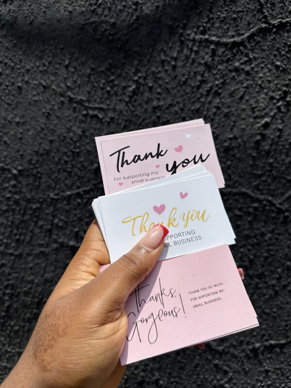 THANK YOU CARD (30 PCS)