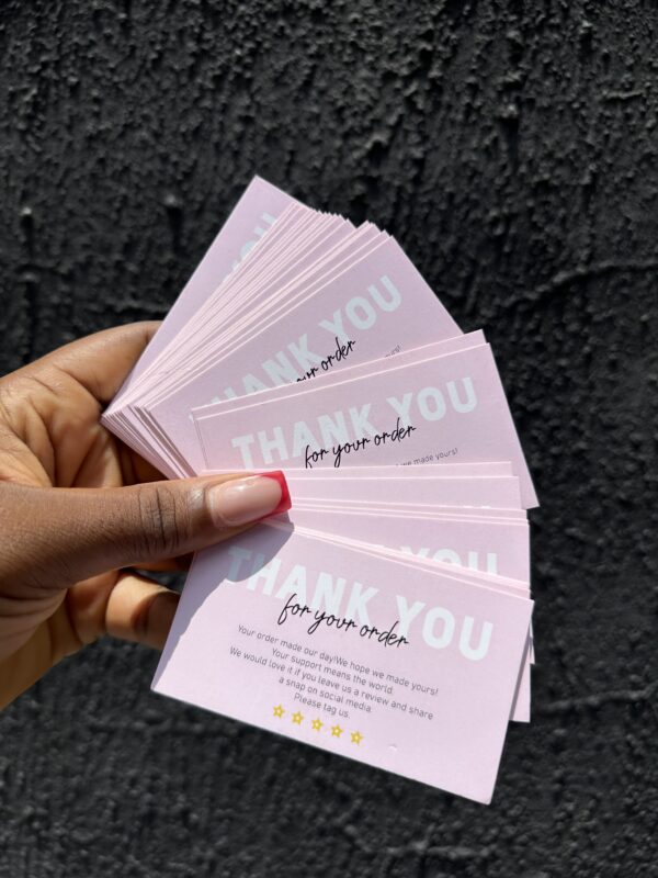 THANK YOU CARD (30 PCS) - Image 4