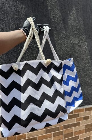 ZIG ZAG TOTE BAG
