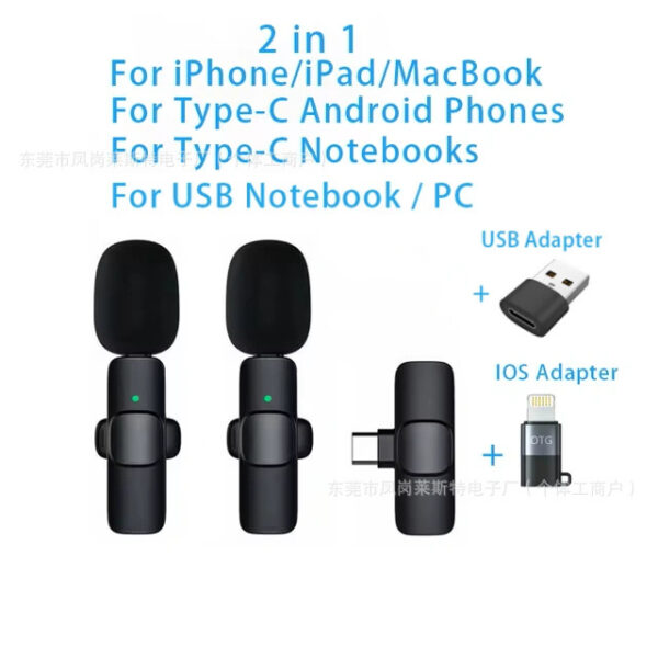 K9 DOUBLE WIRELESS MIC