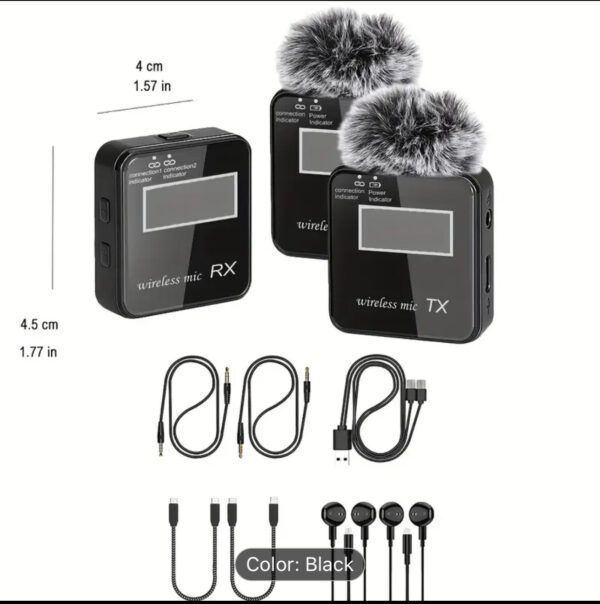 SX39 DOUBLE WIRELESS MIC - Image 3