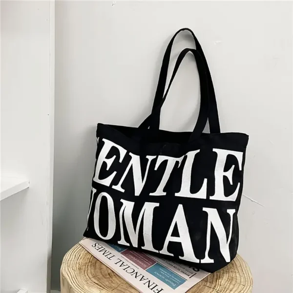 GENTLE WOMAN TOTE BAG - Image 5