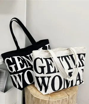 GENTLE WOMAN TOTE BAG