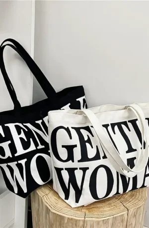 GENTLE WOMAN TOTE BAG