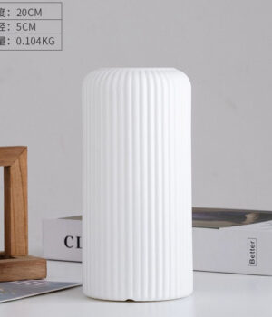 LONG STRAIGHT FLOWER VASE