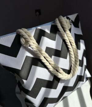 ZIG ZAG TOTE BAG