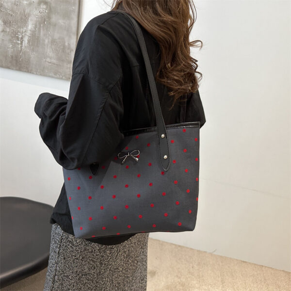 POKA DOT TOTE BAG - Image 3