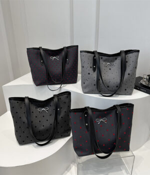 POKA DOT TOTE BAG