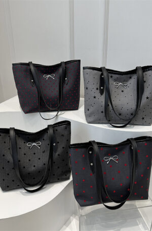 POKA DOT TOTE BAG